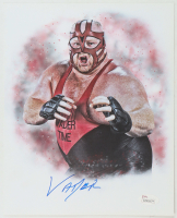 Big Van Vader Signed WWE 8x10 Photo (JSA) at PristineAuction.com
