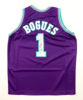 Muggsy Bogues Signed Jersey (JSA) at PristineAuction.com