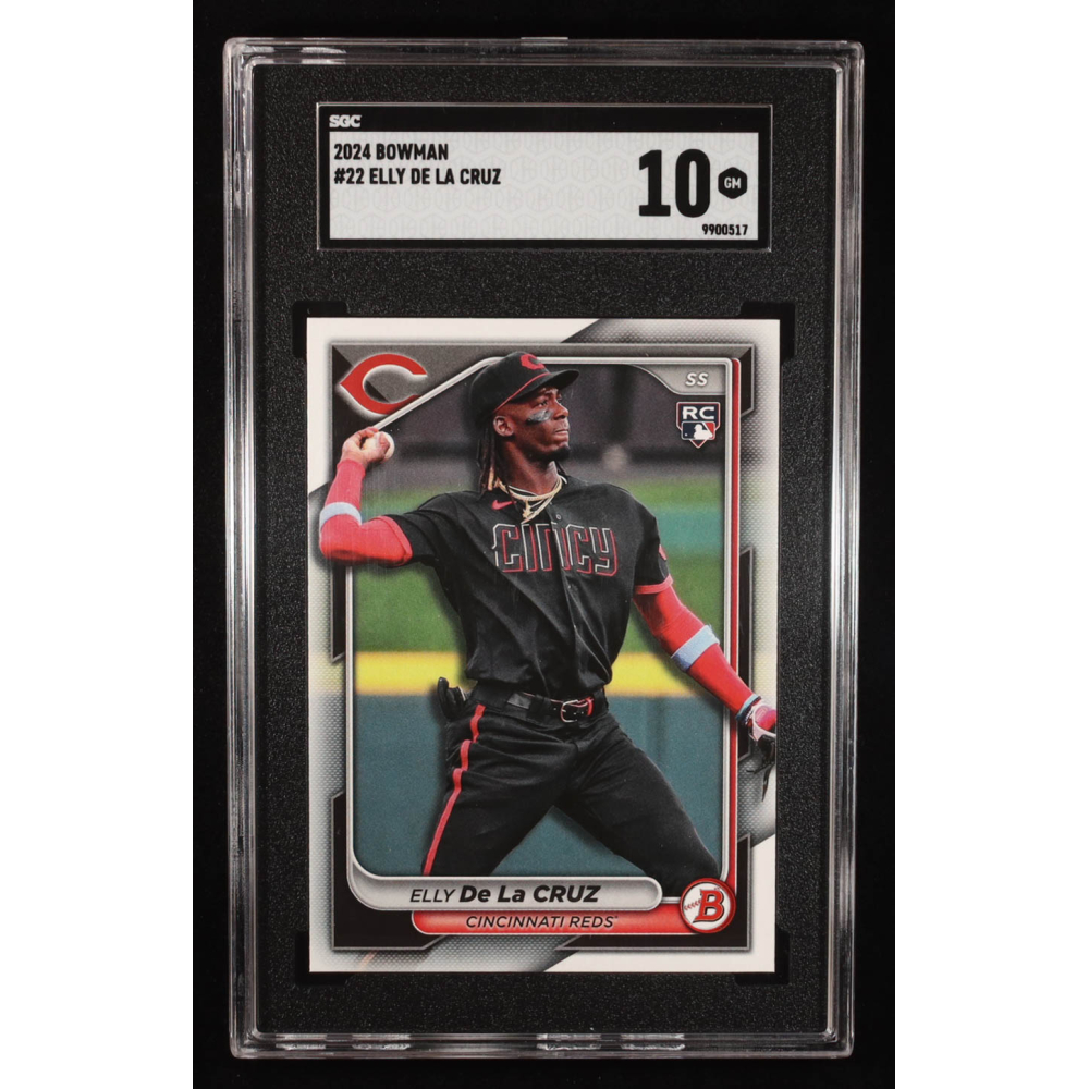 Elly De La Cruz 2024 Bowman #22 RC (SGC 10) at PristineAuction.com
