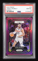 Jamal Murray 2023-24 Panini Prizm Prizms Purple #37 #69/99 (PSA 10) at PristineAuction.com