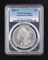 1897-S Morgan Silver Dollar (PCGS AU DETAIL) at PristineAuction.com