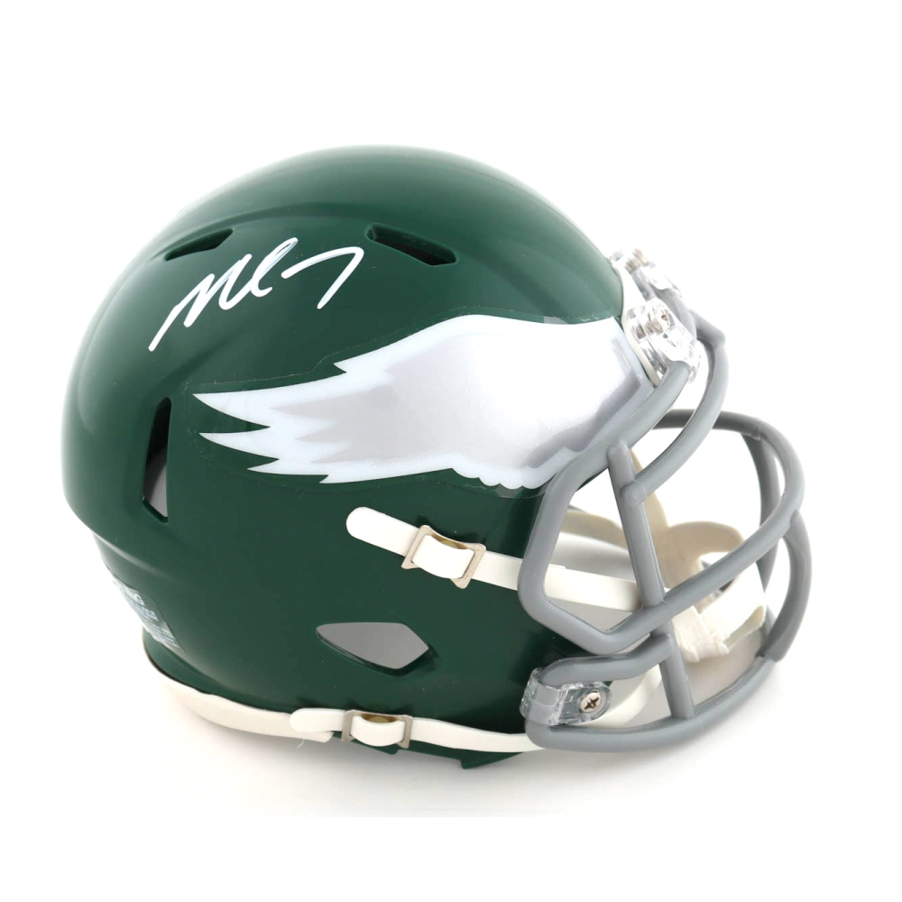 Michael Vick Signed Eagles Speed Mini Helmet (JSA) at PristineAuction.com Michael Vick Signed Eagles Speed Mini Helmet (JSA) at PristineAuction.com