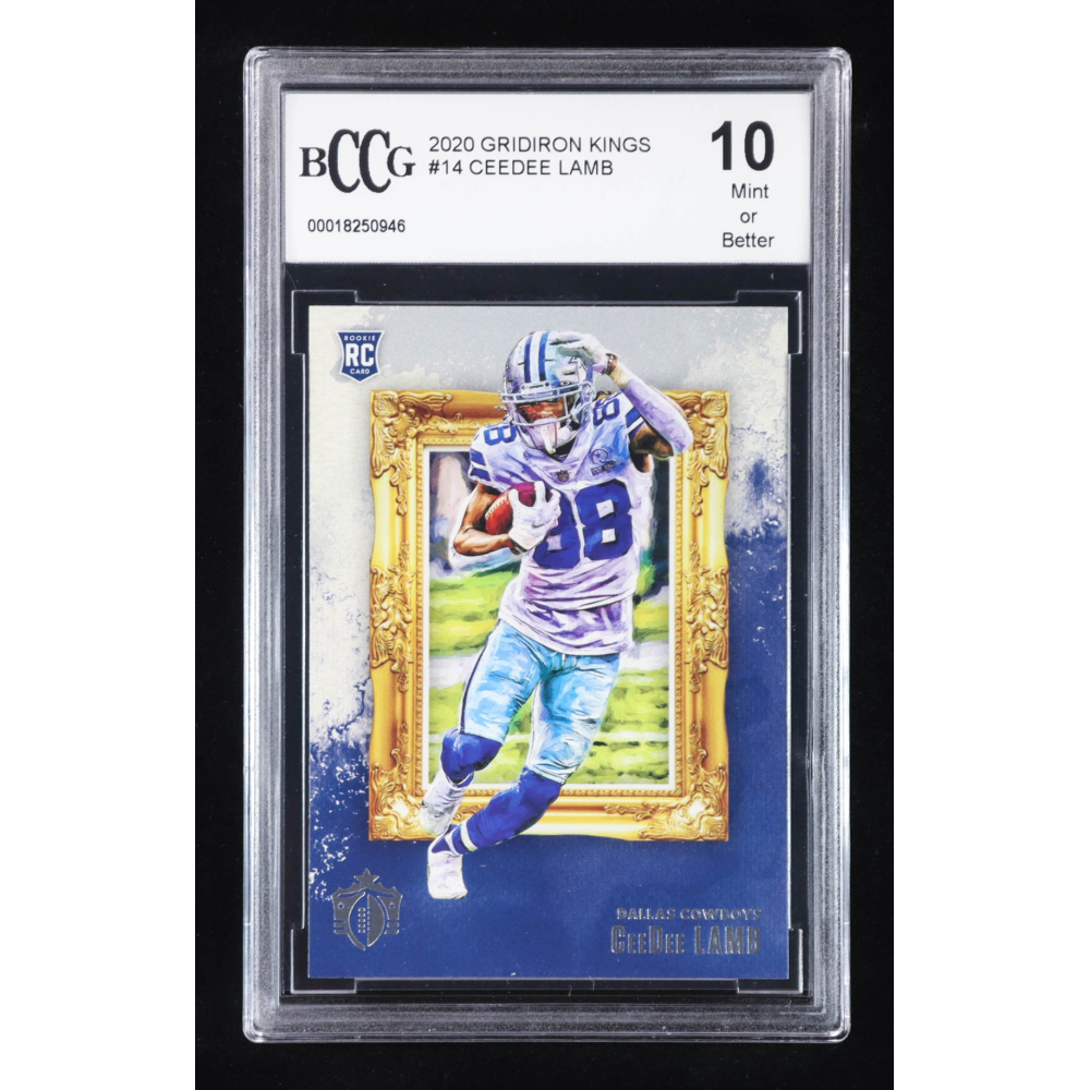 CeeDee Lamb 2020 Gridiron Kings #14 RC (BCCG 10) at PristineAuction.com