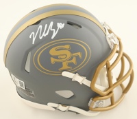 Nick Bosa Signed 49ers Slate Alternate Speed Mini Helmet (Beckett) at PristineAuction.com