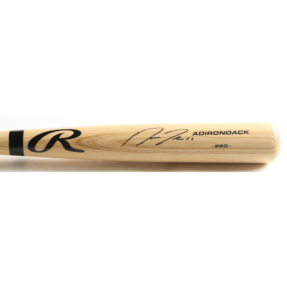 Jose Ramirez Signed Rawlings Adirondack Pro Baseball Bat (JSA) at PristineAuction.com