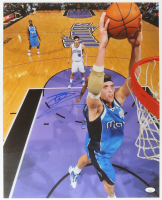 Dirk Nowitzki Signed Mavericks 16x20 Photo (JSA) at PristineAuction.com