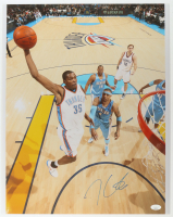 Kevin Durant Signed Thunder 16x20 Photo (JSA) at PristineAuction.com