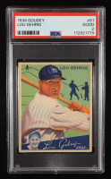 Lou Gehrig 1934 Goudey #61 (PSA 2) at PristineAuction.com