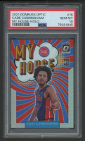 Cade Cunningham 2021 Donruss Optic My House Holo #16 (PSA 10) at PristineAuction.com