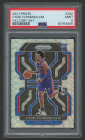 Cade Cunningham 2021 Panini Prizm Factory Set #282 (PSA 9) at PristineAuction.com