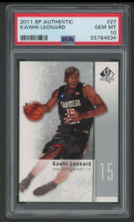 Kawhi Leonard 2011 SP Authentic #27 (PSA 10) at PristineAuction.com
