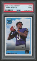 Lamar Jackson 2018 Donruss RR #317 (PSA 9) at PristineAuction.com