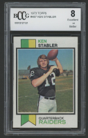 Ken Stabler 1973 Topps #487 RC (BCCG 8) at PristineAuction.com