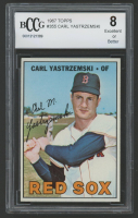 Carl Yastrzemski 1967 Topps #355 (BCCG 8) at PristineAuction.com