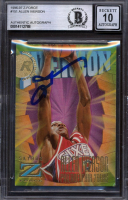 Allen Iverson Signed 1996-97 Z-Force #151 RC (BGS | Autograph Graded 10) at PristineAuction.com