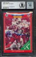 Barry Sanders Signed 1989 Pro Set #494 RC (BGS | Autograph Graded 10) at PristineAuction.com