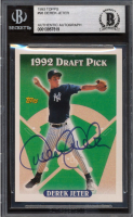 Derek Jeter Signed 1993 Topps #98 RC (BGS) at PristineAuction.com