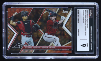 Gabriel Moreno / Corbin Carroll 2023 Topps Xpectations Circuit Citrus Foil #61 RC #12/25 (CGC 9) at PristineAuction.com