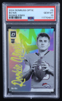 Bo Nix 2024 Donruss Optic Rookie Kings #6 RC (PSA 10) at PristineAuction.com