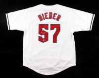 Shane Bieber Signed Jersey (Beckett) at PristineAuction.com