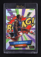 Nate Robinson 2024 Wild Card Comix BANG! Silver Rainbow Foil #AC-NR #8/8 at PristineAuction.com
