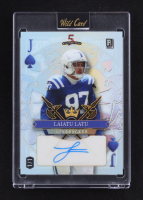 Laiatu Latu 2024 Wild Card 5 Card Stacked Deck Autograph Jack Of Spades Platinum Rainbow Foil #SDHS-LLA #1/1 RC at PristineAuction.com