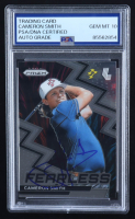 Cameron Smith Signed 2024 Panini Prizm LIV Fearless #14 RC (PSA | Autograph Graded 10) at PristineAuction.com