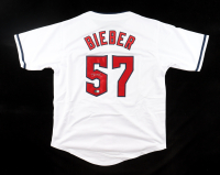 Shane Bieber Signed Jersey (Beckett) at PristineAuction.com