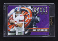 Eli Manning 2024 Wild Card QB1 On The Clock Purple Orange Lava #OCW-PL-EM2 #20/20 at PristineAuction.com