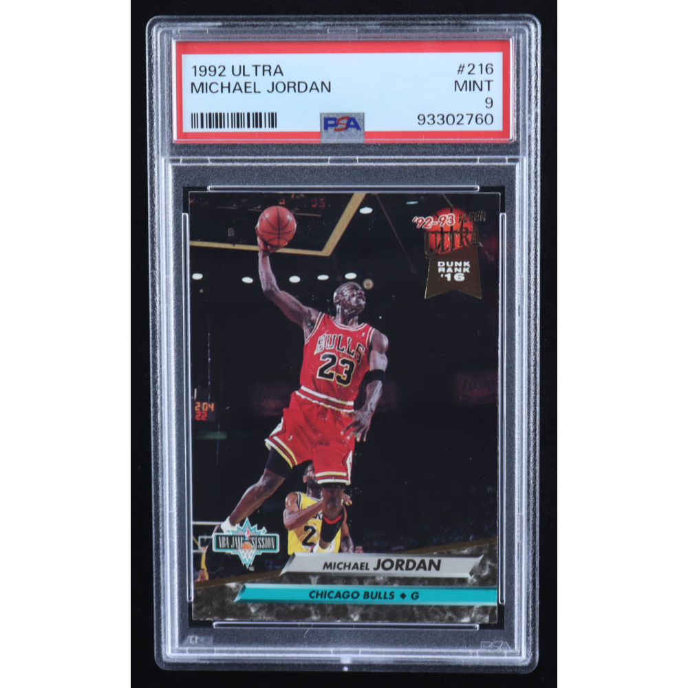 Michael Jordan 1992-93 Ultra #216 (PSA 9) at PristineAuction.com