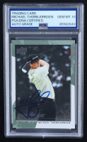 Michael Thorbjornsen Signed 2024 Upper Deck Portfolio #98 (PSA | Autograph Graded 10) at PristineAuction.com
