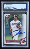 James Wood Signed 2022 Bowman Draft #BD171 RC (PSA | Autograph Graded 10) at PristineAuction.com