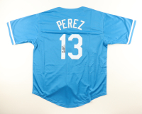Salvador Perez Signed Jersey (JSA) at PristineAuction.com