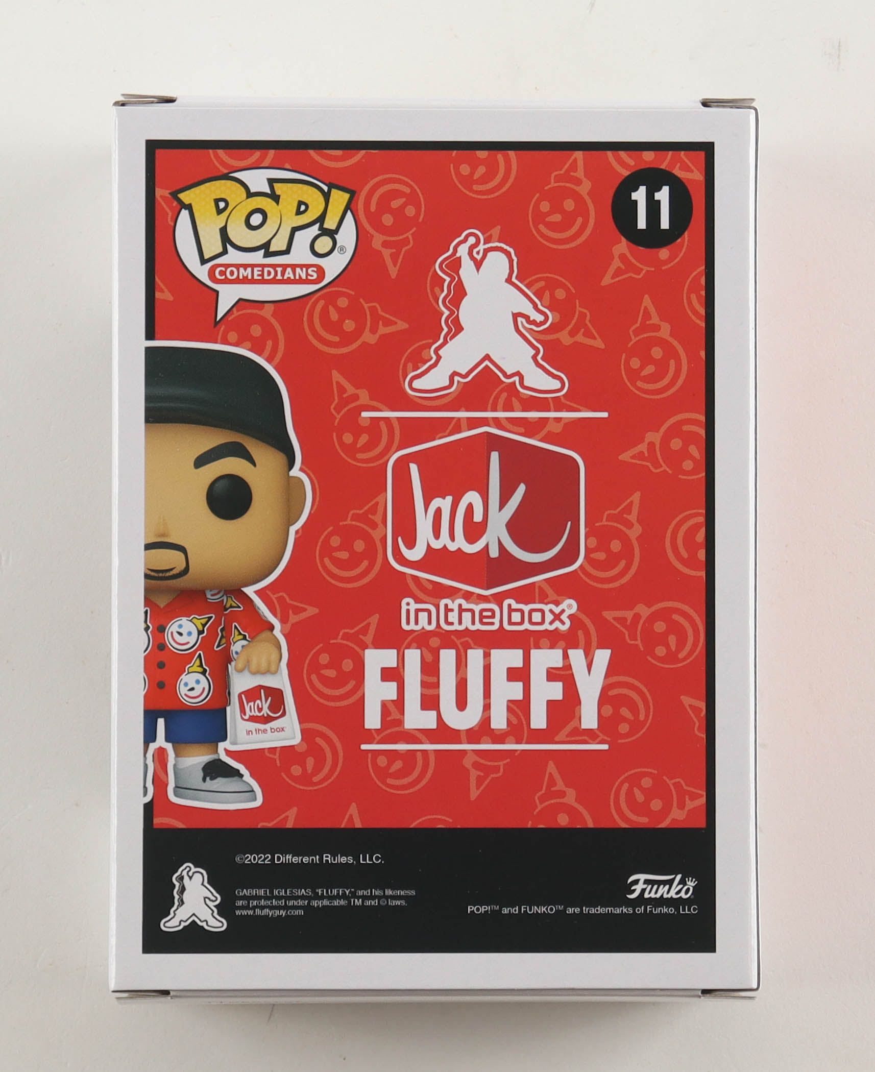 Gabriel Iglesias Signed #11 "Gabriel "Fluffy" Iglesias" Funko Pop! Vinyl Figure (JSA) at PristineAuction.com Gabriel Iglesias Signed #11 "Gabriel "Fluffy" Iglesias" Funko Pop! Vinyl Figure (JSA) at PristineAuction.com