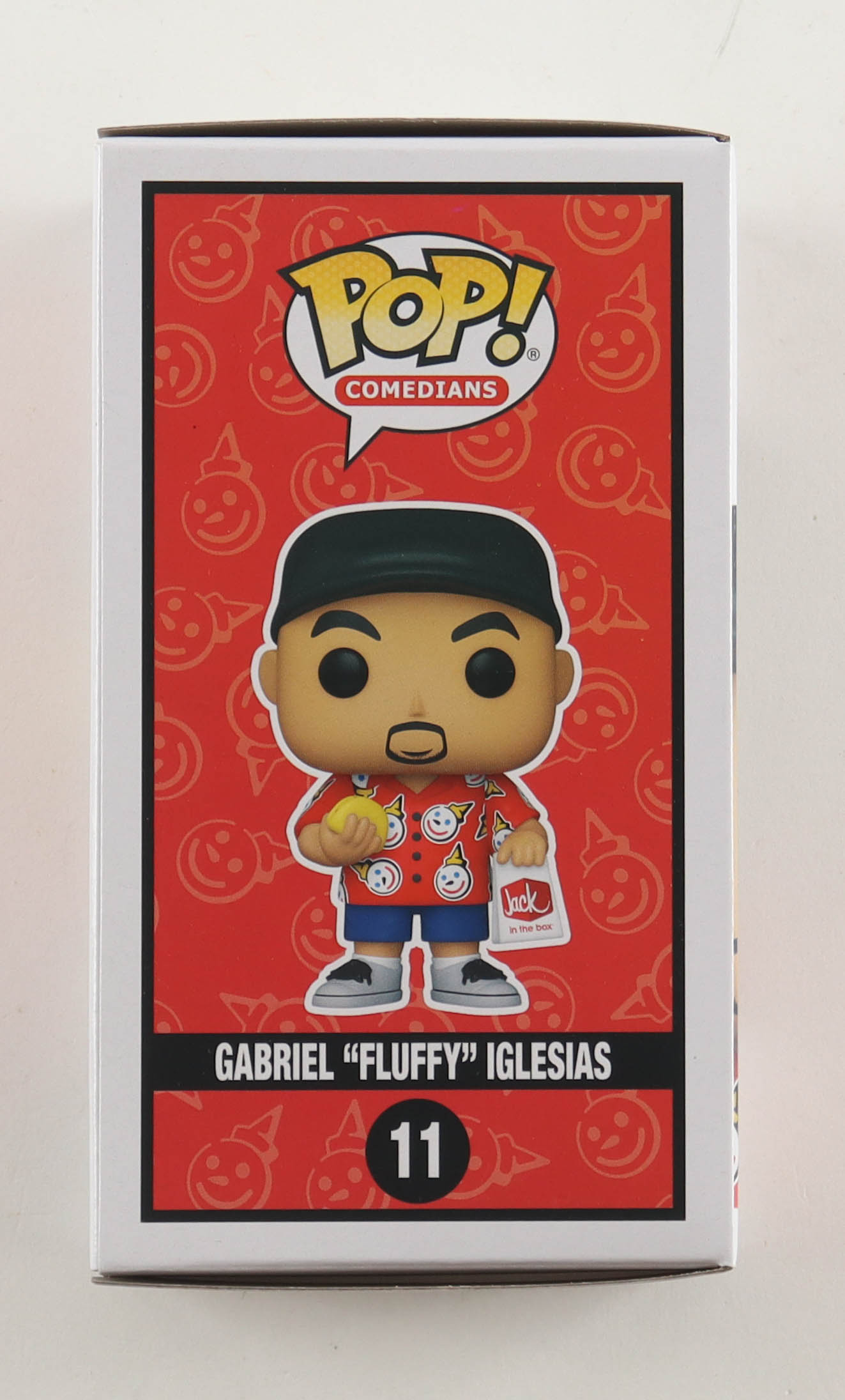 Gabriel Iglesias Signed #11 "Gabriel "Fluffy" Iglesias" Funko Pop! Vinyl Figure (JSA) at PristineAuction.com Gabriel Iglesias Signed #11 "Gabriel "Fluffy" Iglesias" Funko Pop! Vinyl Figure (JSA) at PristineAuction.com