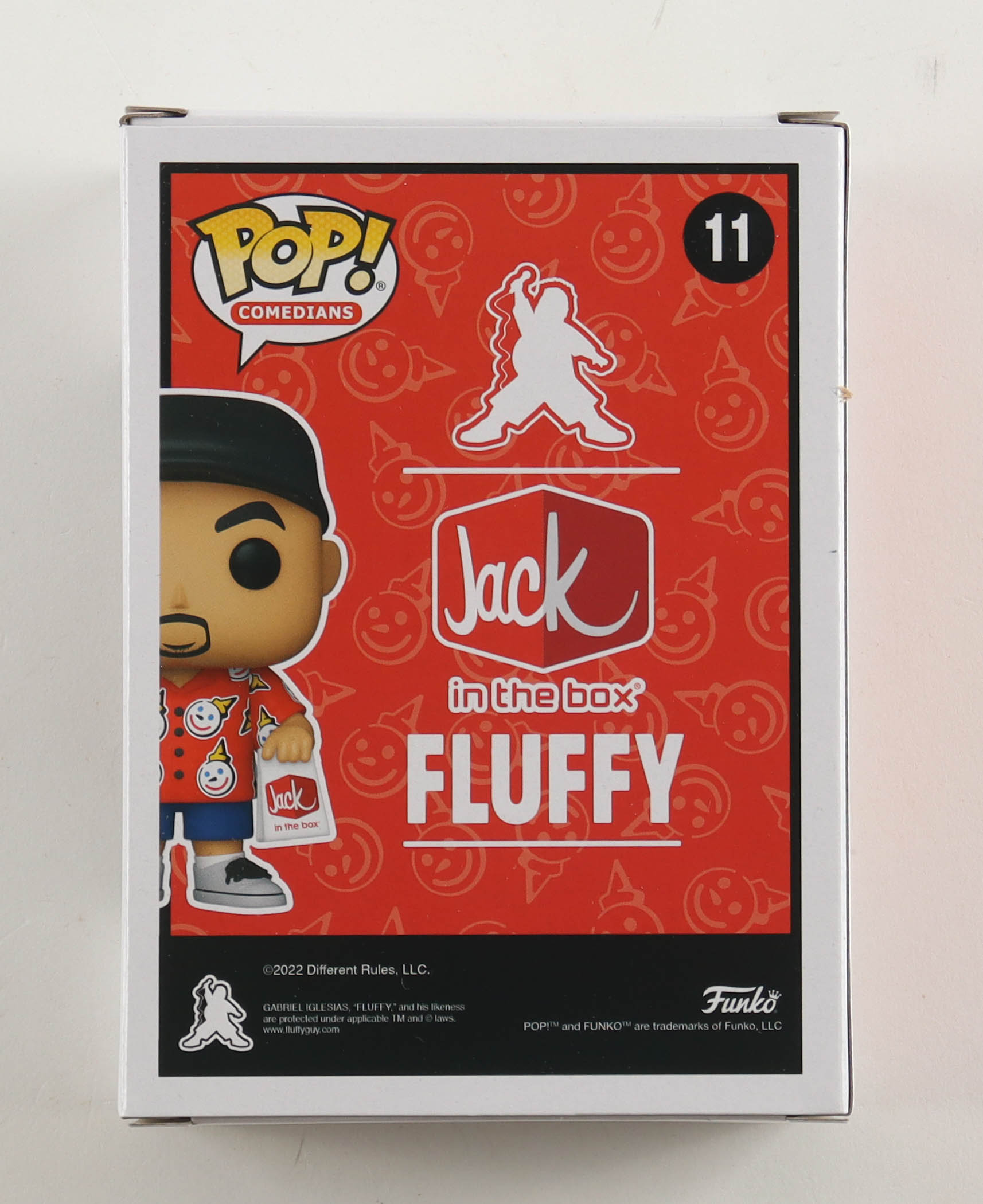 Gabriel Iglesias Signed #11 "Gabriel "Fluffy" Iglesias" Funko Pop! Vinyl Figure (JSA) at PristineAuction.com Gabriel Iglesias Signed #11 "Gabriel "Fluffy" Iglesias" Funko Pop! Vinyl Figure (JSA) at PristineAuction.com