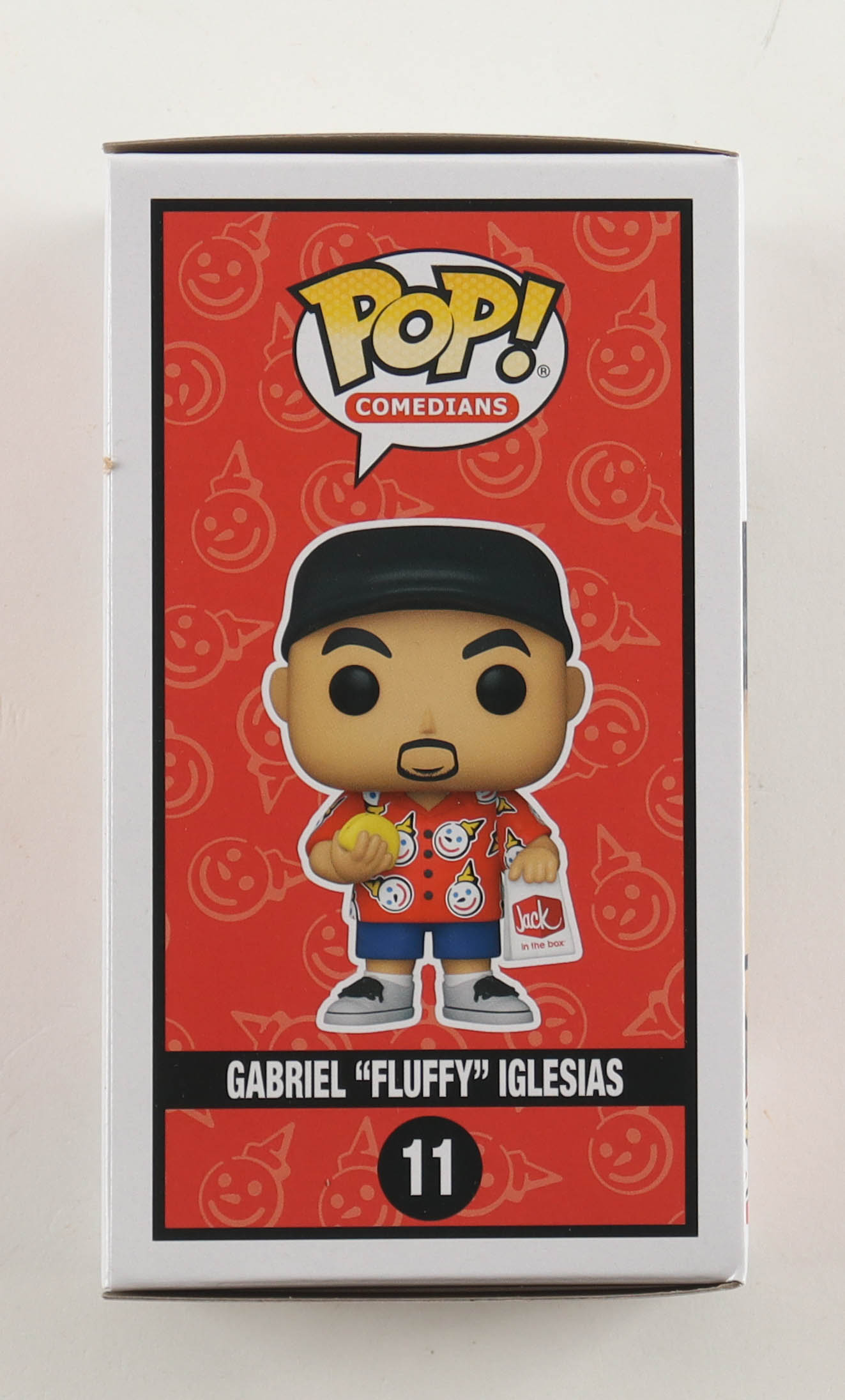 Gabriel Iglesias Signed #11 "Gabriel "Fluffy" Iglesias" Funko Pop! Vinyl Figure (JSA) at PristineAuction.com Gabriel Iglesias Signed #11 "Gabriel "Fluffy" Iglesias" Funko Pop! Vinyl Figure (JSA) at PristineAuction.com
