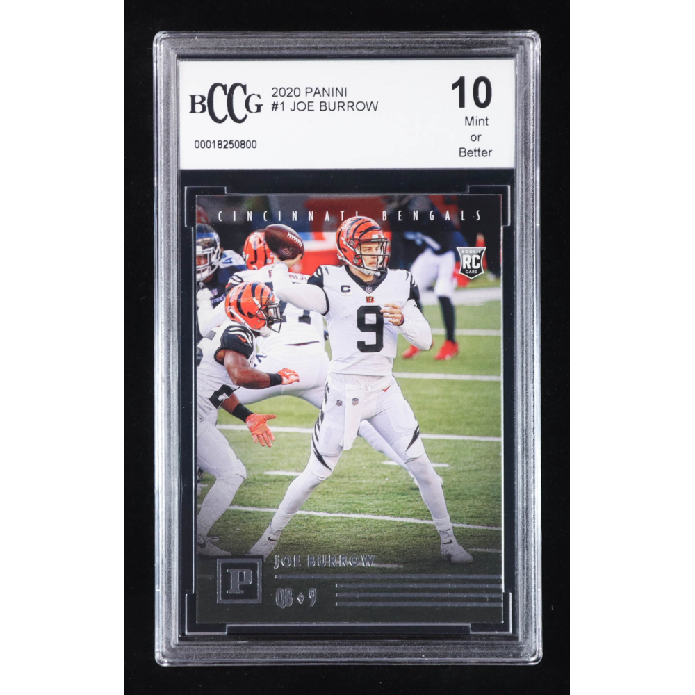 Joe Burrow 2020 Panini #1 (BCCG 10) at PristineAuction.com