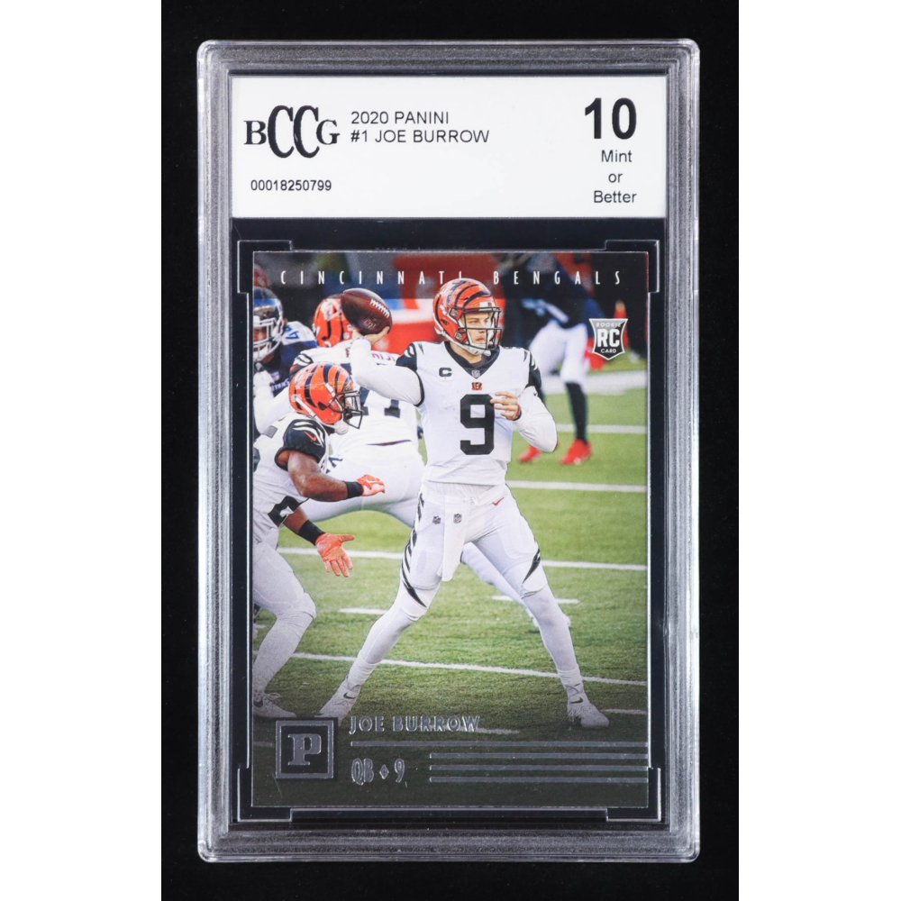 Joe Burrow 2020 Panini #1 (BCCG 10) at PristineAuction.com