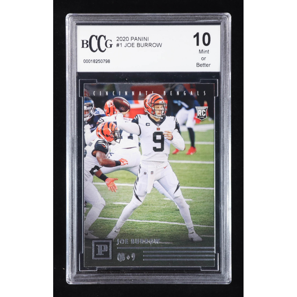 Joe Burrow 2020 Panini #1 (BCCG 10) at PristineAuction.com