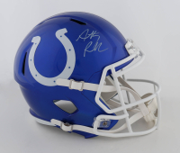 Anthony Richardson Signed Colts Full-Size Flash Alternate Speed Helmet (Fanatics) at PristineAuction.com