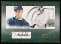 Derek Jeter 2003 Fleer Focus JE Materialistic Oversized Autographs #DJ at PristineAuction.com