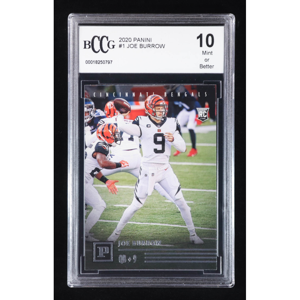 Joe Burrow 2020 Panini #1 (BCCG 10) at PristineAuction.com