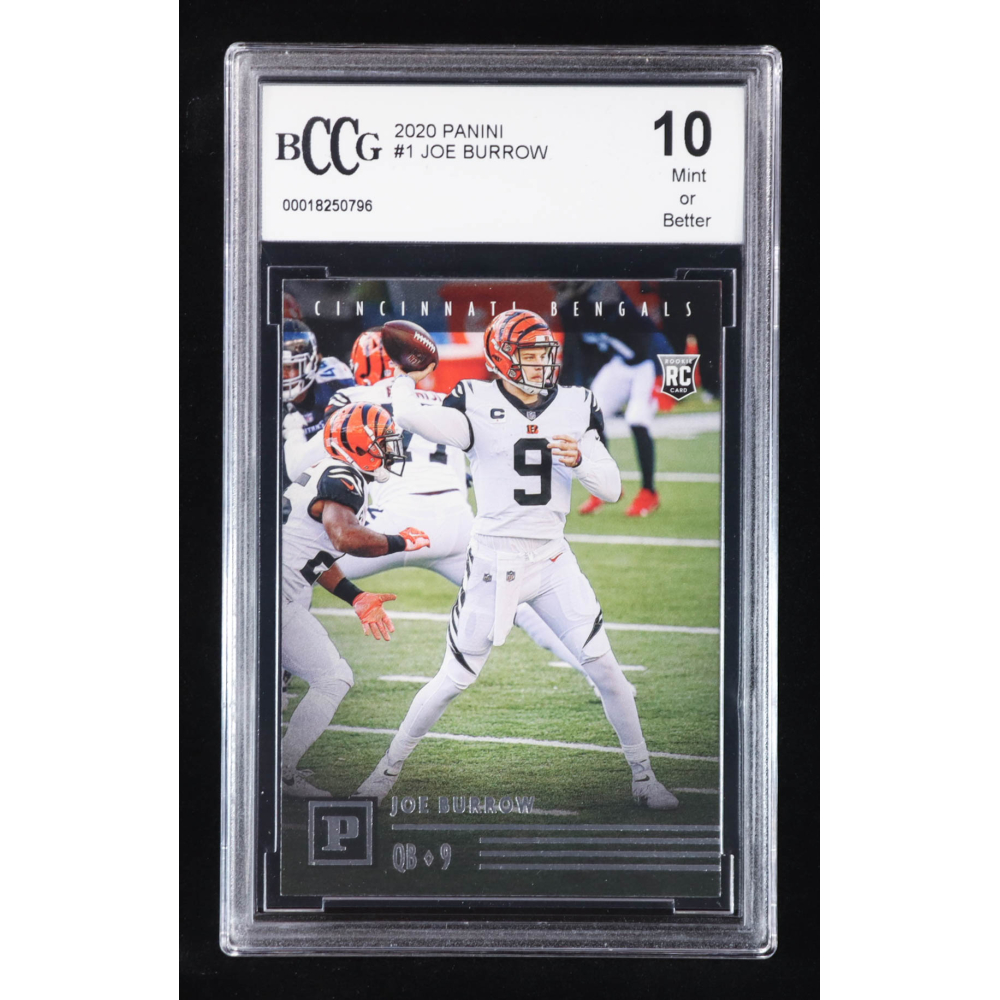 Joe Burrow 2020 Panini #1 (BCCG 10) at PristineAuction.com