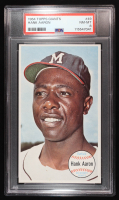 Hank Aaron 1964 Topps Giants #49 (PSA 8) at PristineAuction.com