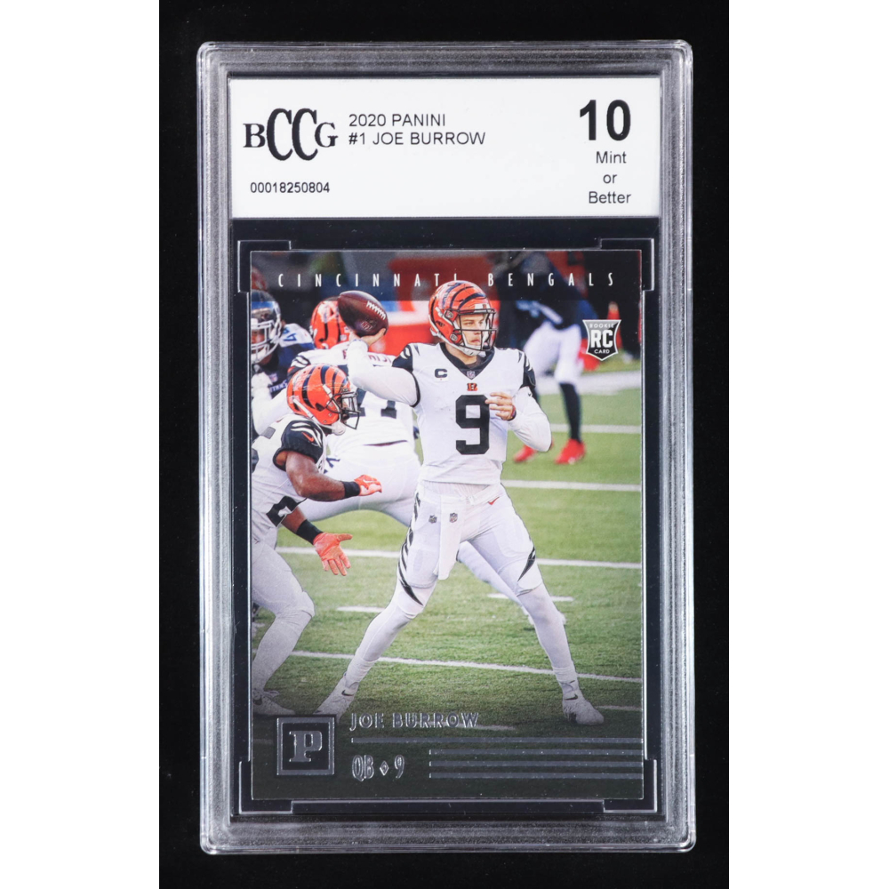 Joe Burrow 2020 Panini #1 (BCCG 10) at PristineAuction.com