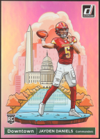 Jayden Daniels 2024 Panini Donruss Football Oversized Downtown Jumbo #16 RC at PristineAuction.com