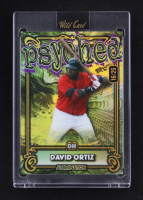 David Ortiz 2024 Wild Card Alumination Psyched Green Rainbow Foil #AP-DO #16/25 at PristineAuction.com