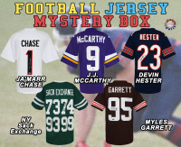 Football Jersey Signed Mystery Box - Series 47 - (Limited to 150) - Schwartz Sports at PristineAuction.com