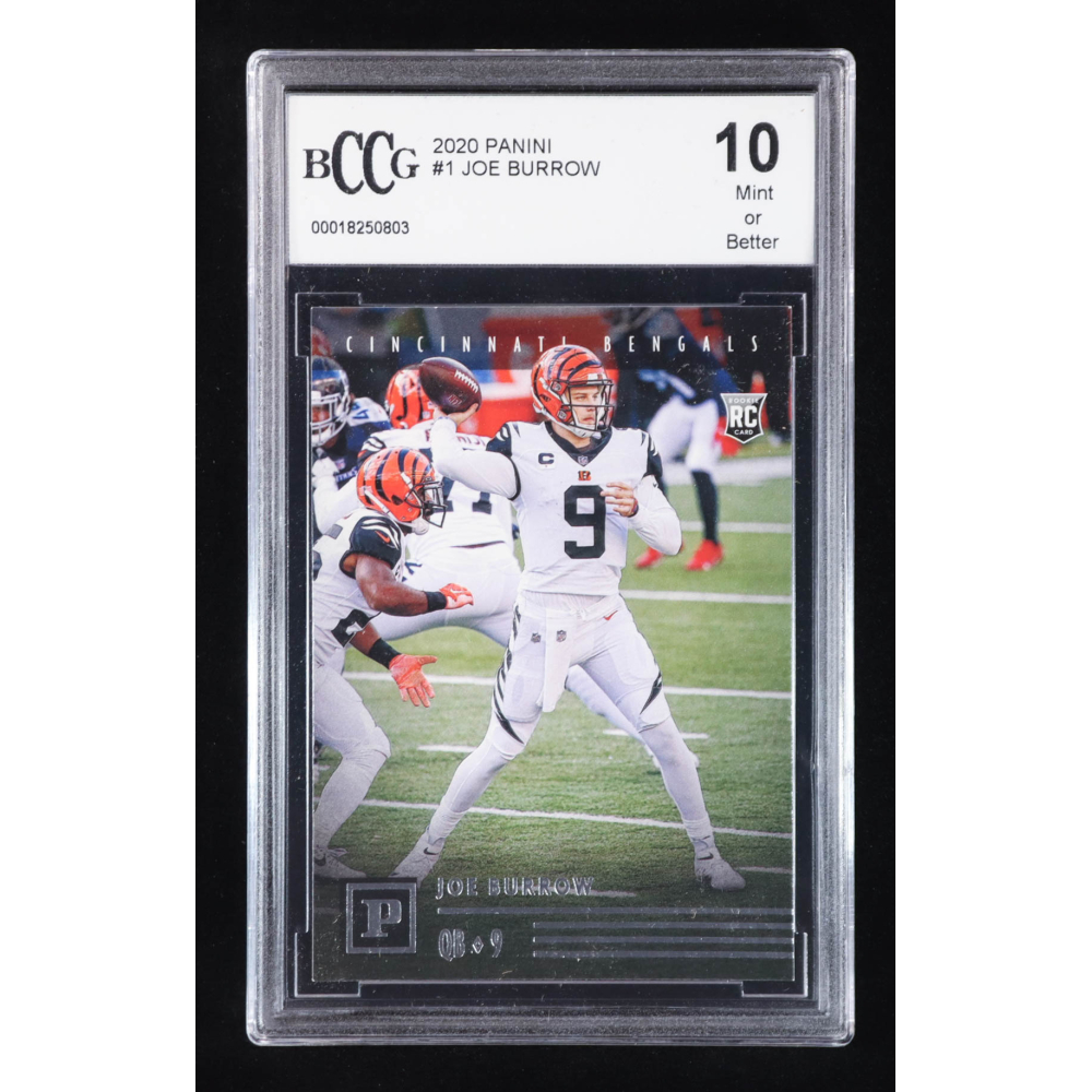 Joe Burrow 2020 Panini #1 (BCCG 10) at PristineAuction.com